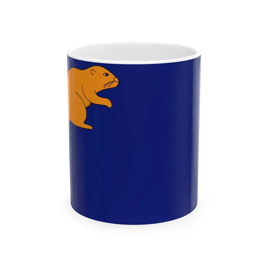 Flag of Oregon proposal Thomas Lincoln (United States) White Coffee Mug 11oz - Go Mug Yourself