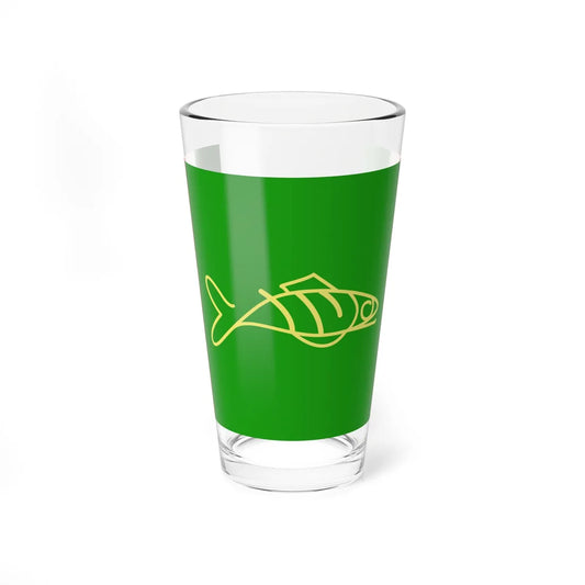 Flag of Oregon proposal T.J. Borzner (United States) Pint Glass 16oz 16oz - Go Mug Yourself