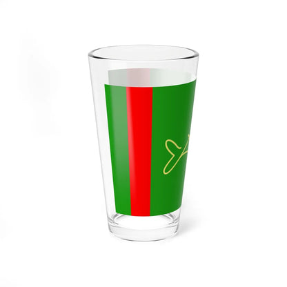 Flag of Oregon proposal T.J. Borzner (United States) Pint Glass 16oz - Go Mug Yourself