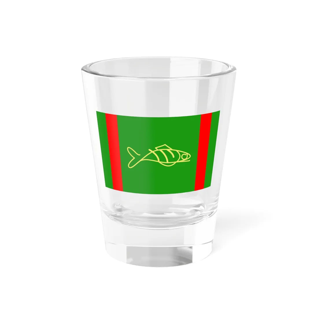 Flag of Oregon proposal T.J. Borzner (United States) Shot Glass 1.5oz 1.5oz - Go Mug Yourself