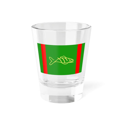 Flag of Oregon proposal T.J. Borzner (United States) Shot Glass 1.5oz 1.5oz - Go Mug Yourself