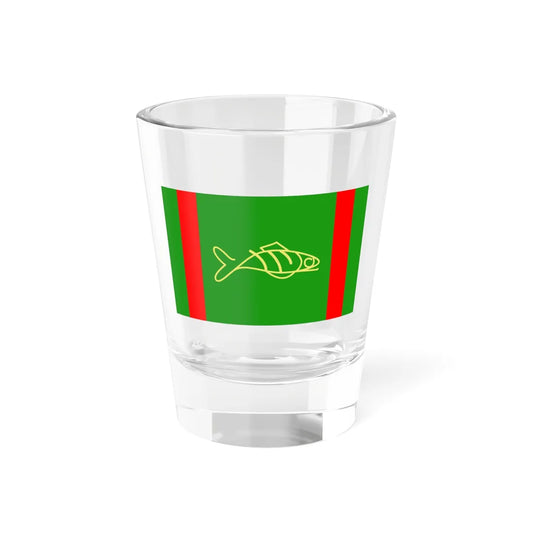 Flag of Oregon proposal T.J. Borzner (United States) Shot Glass 1.5oz 1.5oz - Go Mug Yourself