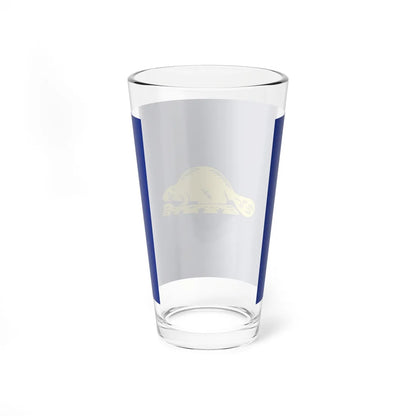 Flag of Oregon reverse 3-2 (United States) Pint Glass 16oz - Go Mug Yourself