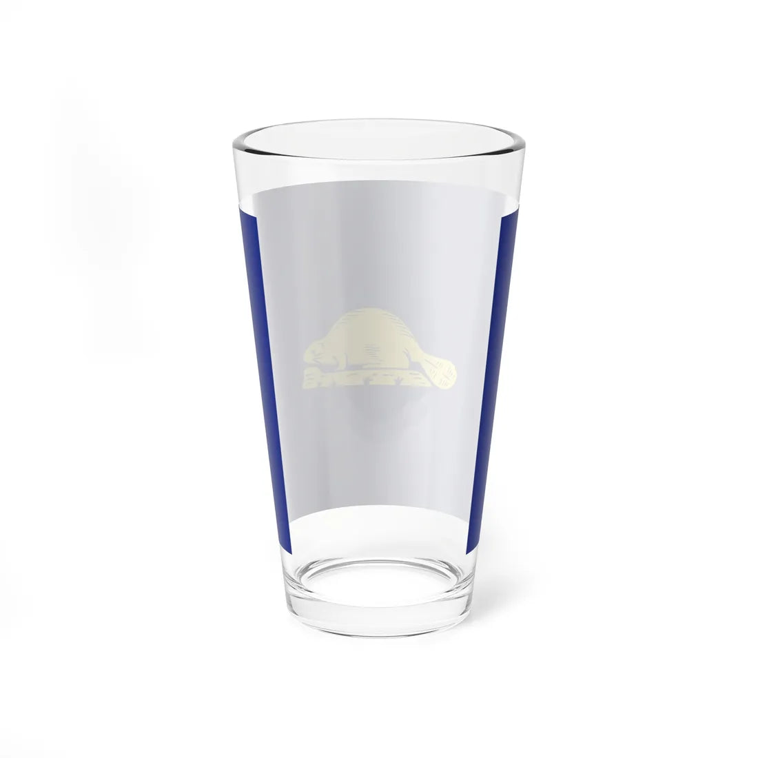 Flag of Oregon reverse (United States) Pint Glass 16oz - Go Mug Yourself