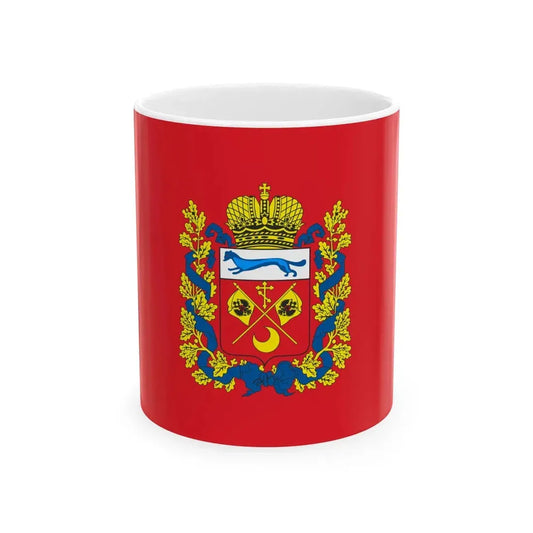Flag of Orenburg Oblast (Russia) White Coffee Mug 11oz - Go Mug Yourself