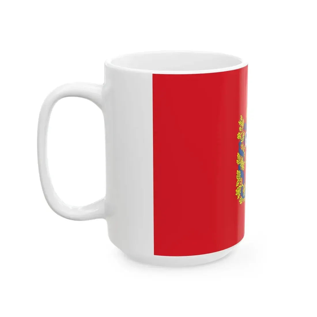 Flag of Orenburg Oblast (Russia) White Coffee Mug - Go Mug Yourself