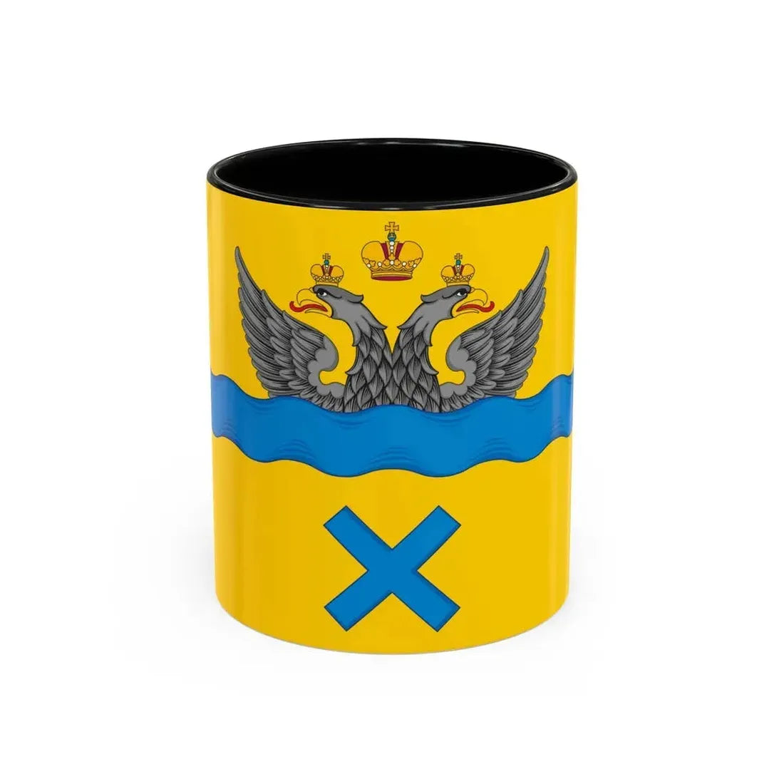 Flag of Orenburg Russia - Accent Coffee Mug 11oz Black - Go Mug Yourself