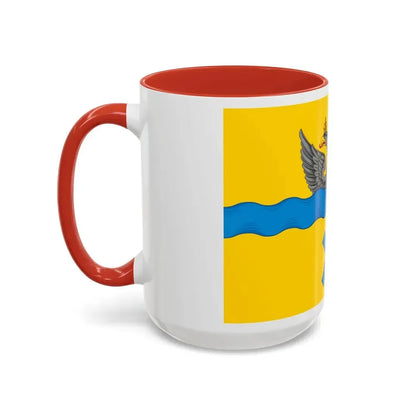 Flag of Orenburg Russia - Accent Coffee Mug - Go Mug Yourself