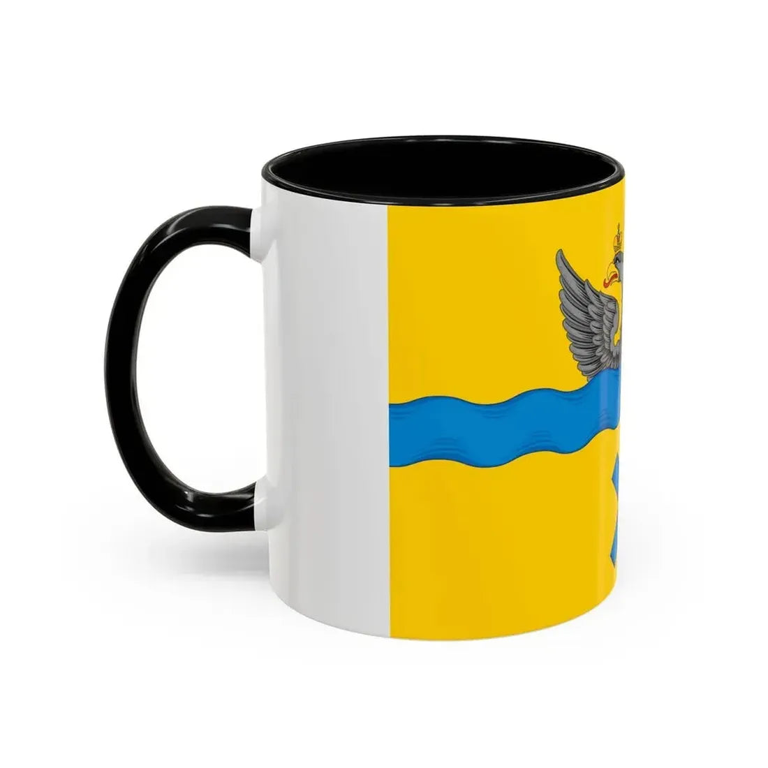Flag of Orenburg Russia - Accent Coffee Mug - Go Mug Yourself