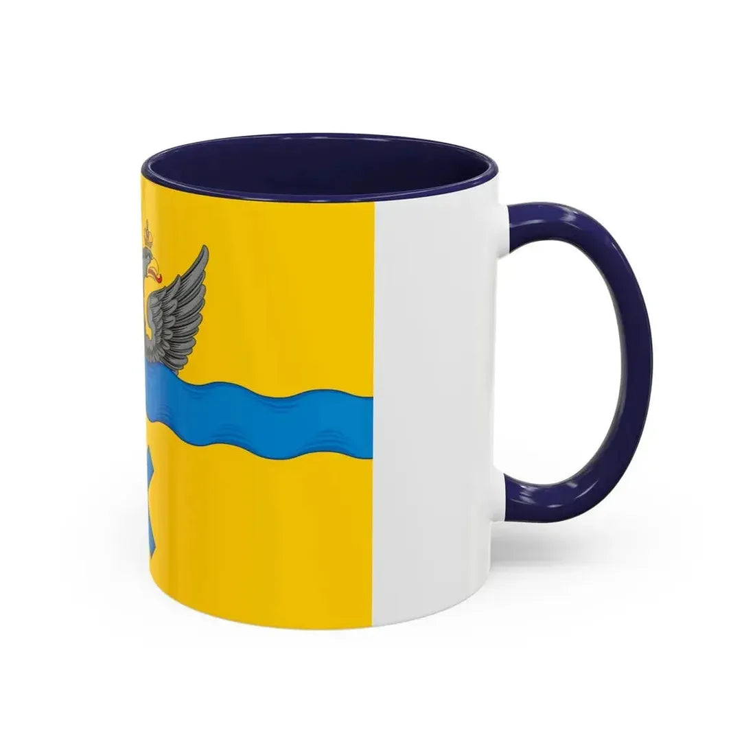 Flag of Orenburg Russia - Accent Coffee Mug - Go Mug Yourself