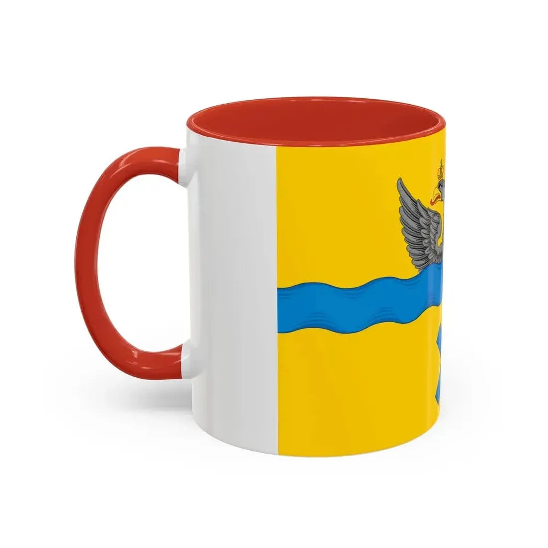 Flag of Orenburg Russia - Accent Coffee Mug - Go Mug Yourself
