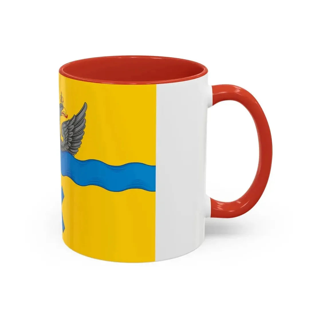 Flag of Orenburg Russia - Accent Coffee Mug - Go Mug Yourself