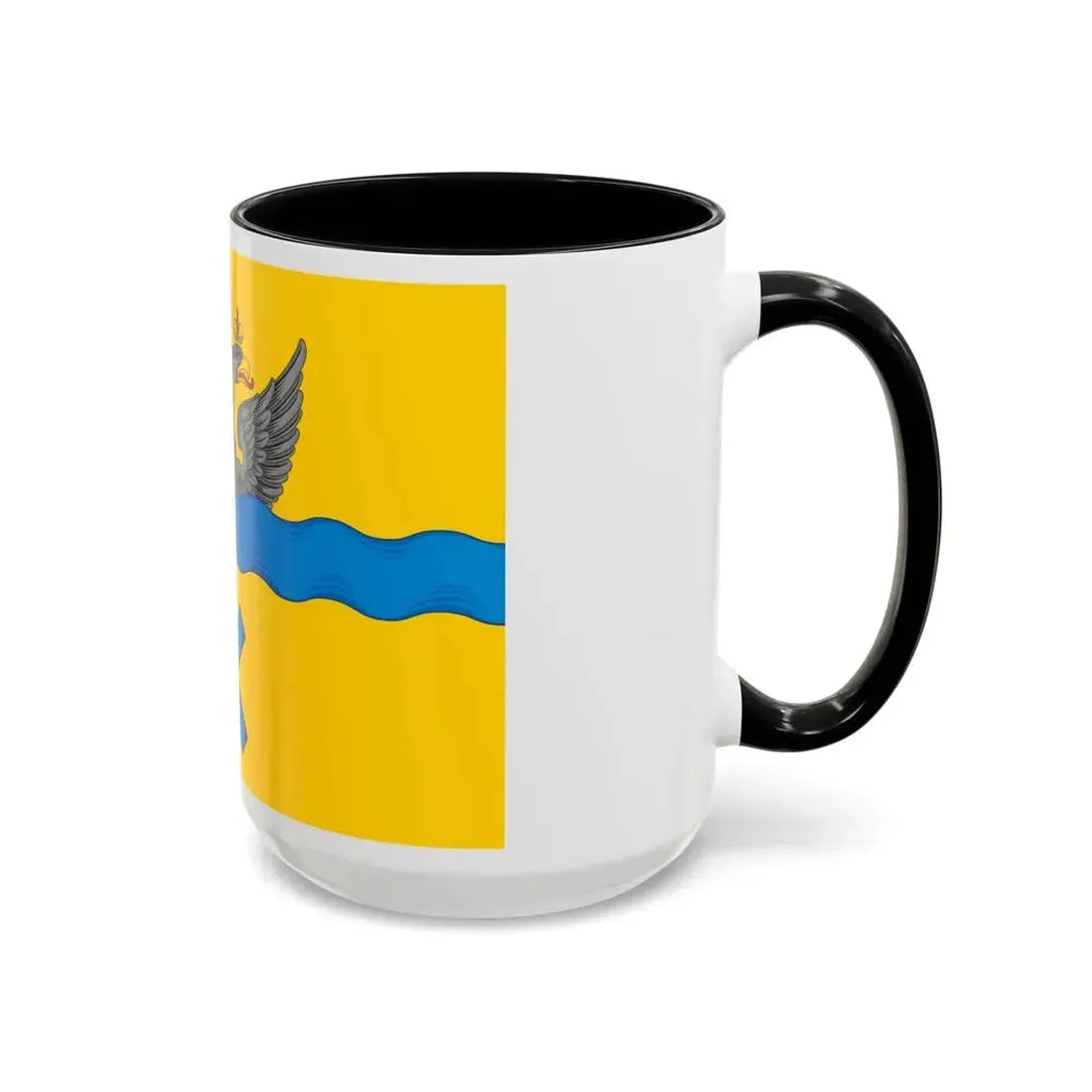Flag of Orenburg Russia - Accent Coffee Mug - Go Mug Yourself