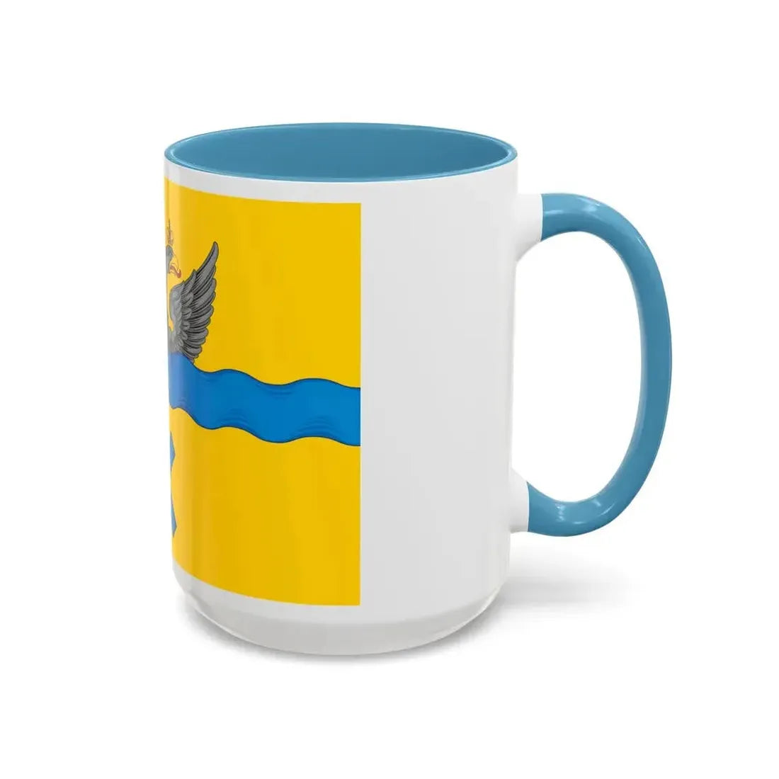 Flag of Orenburg Russia - Accent Coffee Mug - Go Mug Yourself
