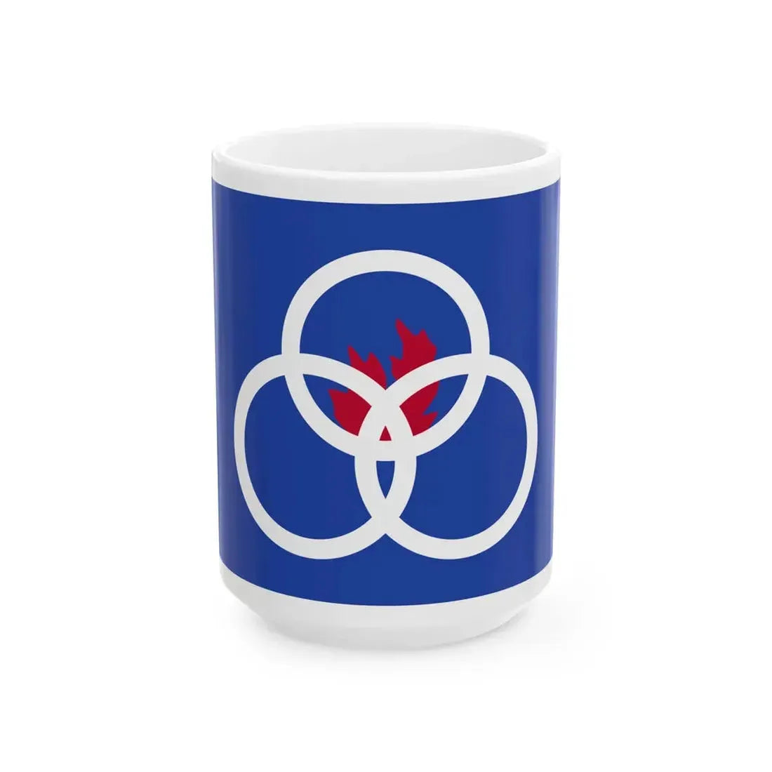 Flag of Orestes IN (India) White Coffee Mug 15oz - Go Mug Yourself