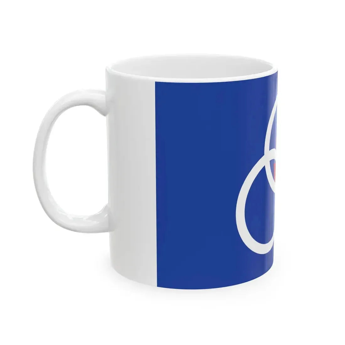 Flag of Orestes IN (India) White Coffee Mug - Go Mug Yourself