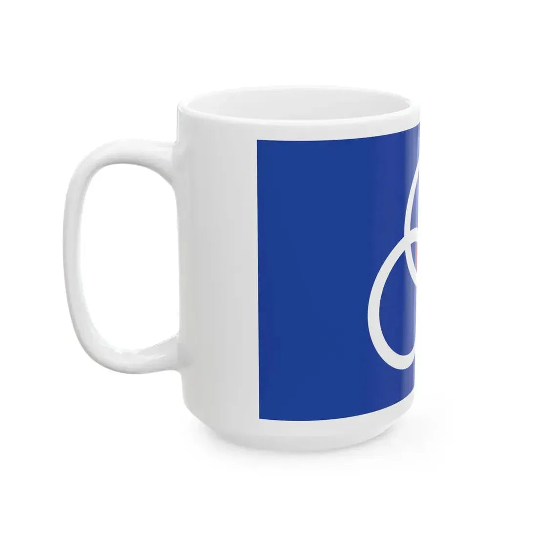 Flag of Orestes IN (India) White Coffee Mug - Go Mug Yourself