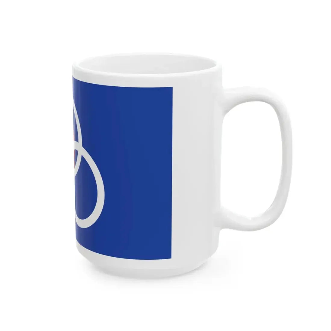 Flag of Orestes IN (India) White Coffee Mug - Go Mug Yourself