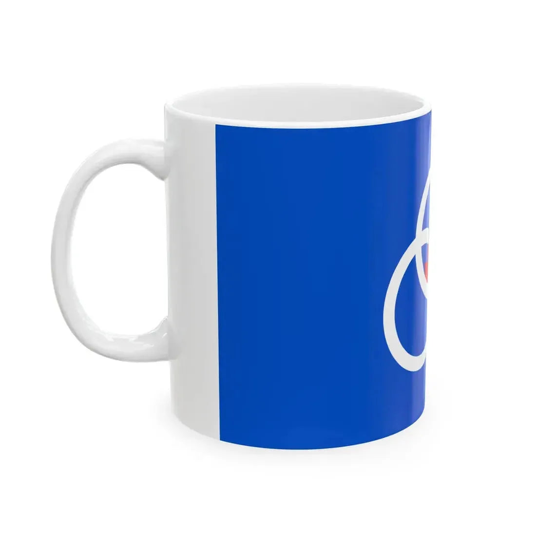 Flag of Orestes Indiana (India) White Coffee Mug - Go Mug Yourself