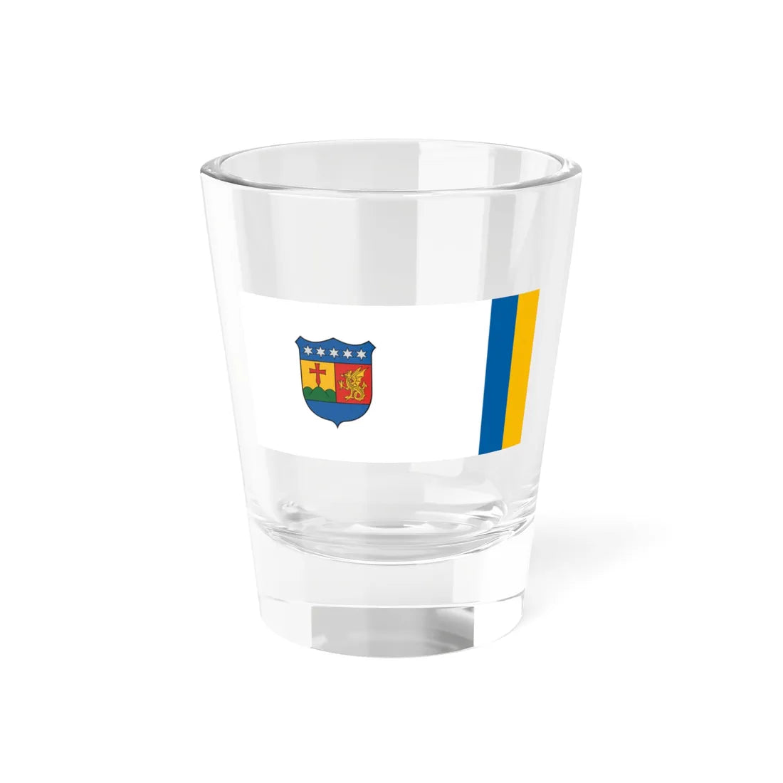 Flag of Orfu (Hungary) Shot Glass 1.5oz 1.5oz - Go Mug Yourself