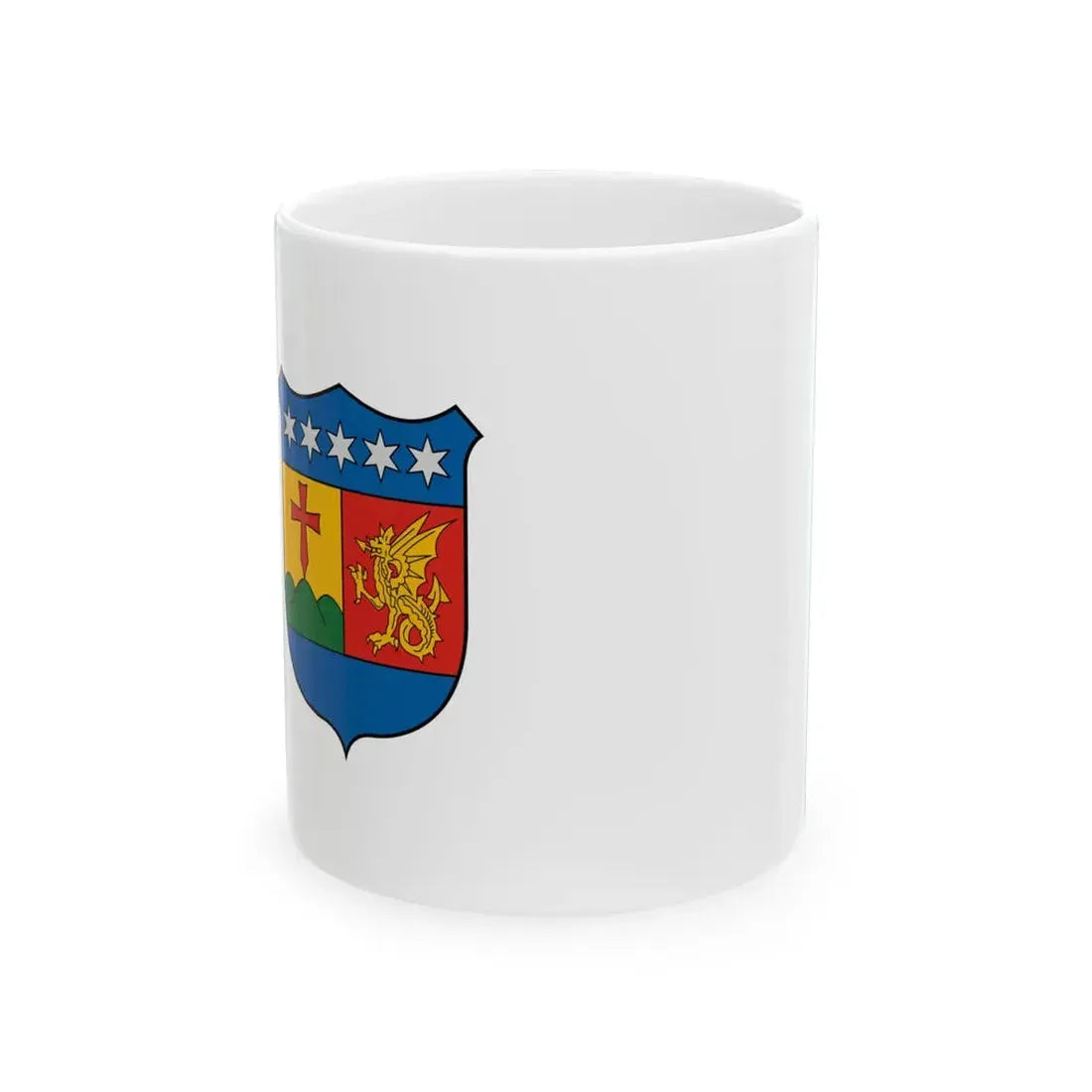 Flag of Orfu (Hungary) White Coffee Mug 11oz - Go Mug Yourself