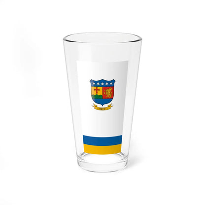 Flag of Orfu vertical (Hungary) Pint Glass 16oz 16oz - Go Mug Yourself