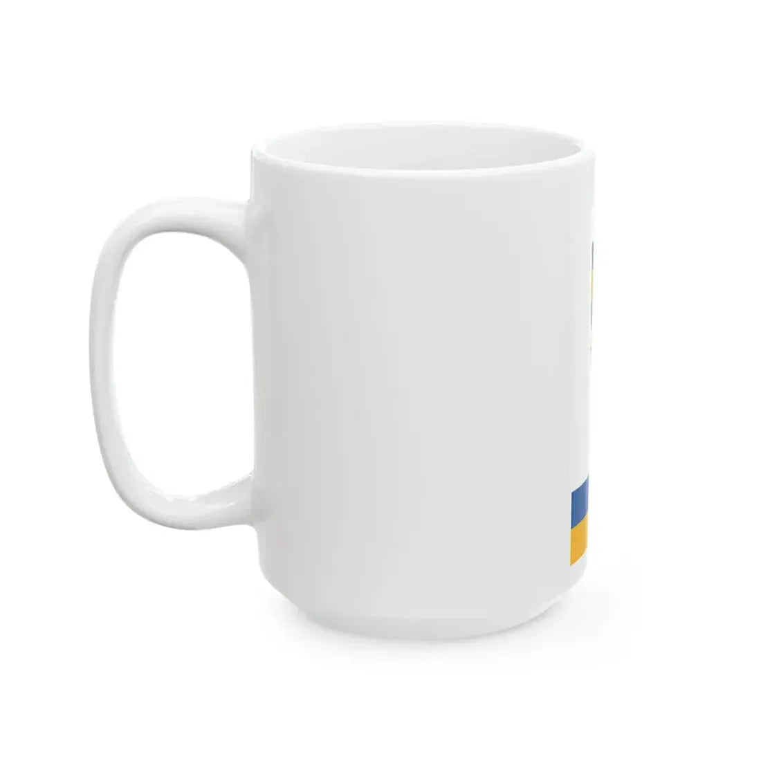 Flag of Orfu vertical (Hungary) White Coffee Mug - Go Mug Yourself
