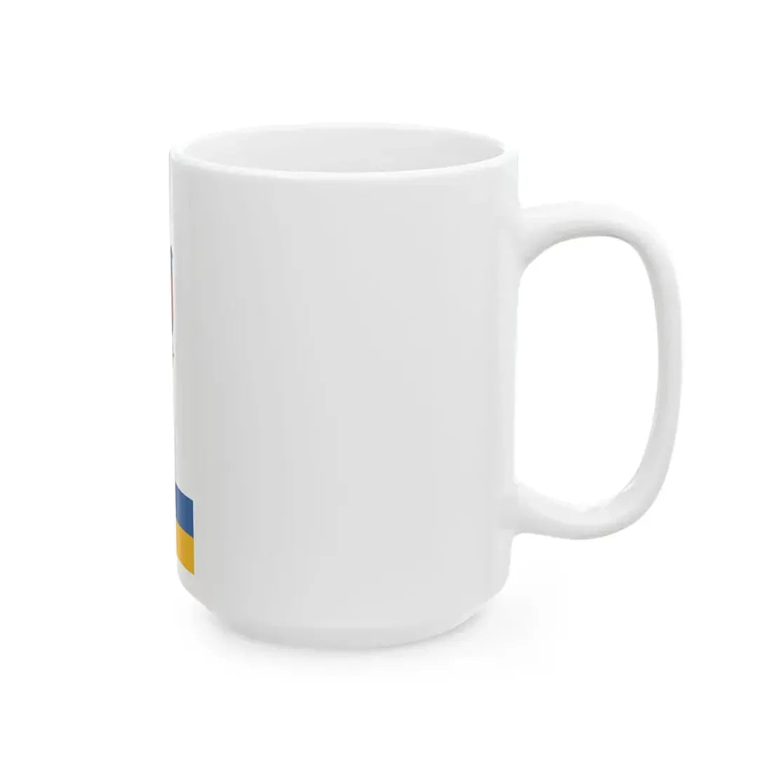 Flag of Orfu vertical (Hungary) White Coffee Mug - Go Mug Yourself
