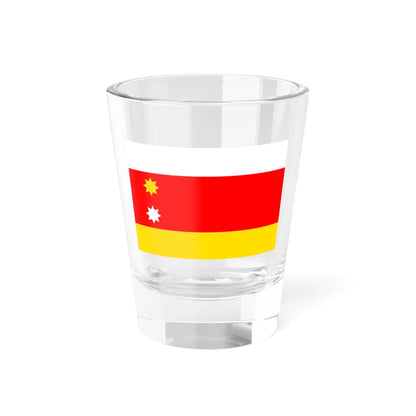 Flag of Orhei (Moldova) Shot Glass 1.5oz 1.5oz - Go Mug Yourself