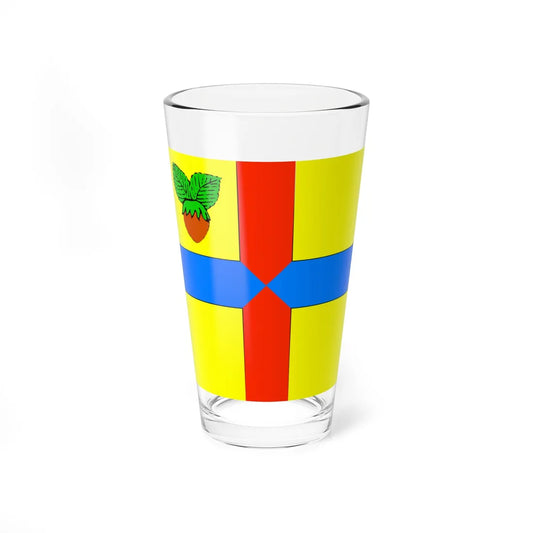 Flag of Orikhiv (Ukraine) Pint Glass 16oz 16oz - Go Mug Yourself