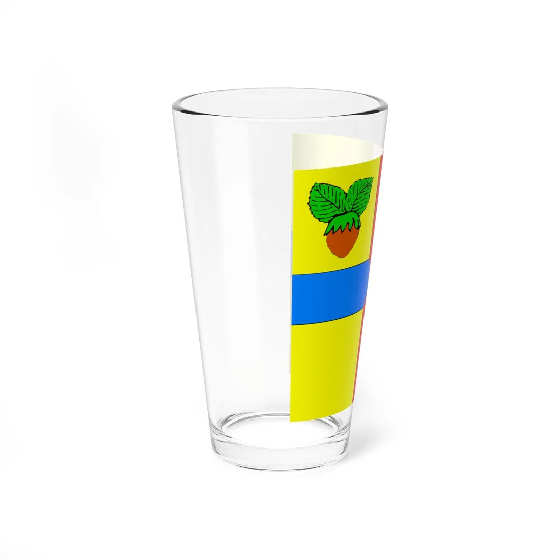 Flag of Orikhiv (Ukraine) Pint Glass 16oz - Go Mug Yourself