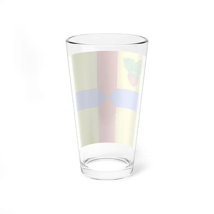 Flag of Orikhiv (Ukraine) Pint Glass 16oz - Go Mug Yourself