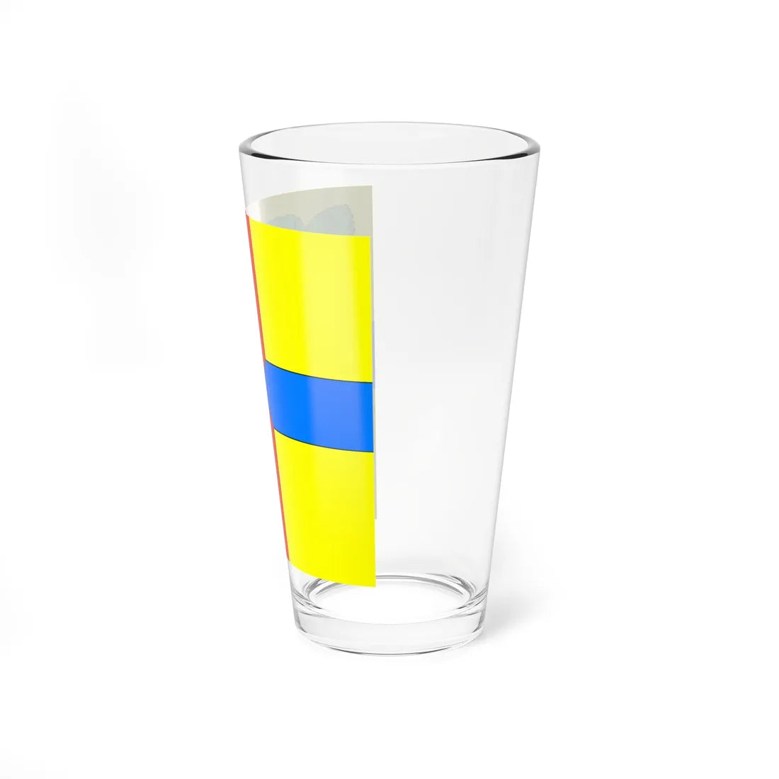 Flag of Orikhiv (Ukraine) Pint Glass 16oz - Go Mug Yourself