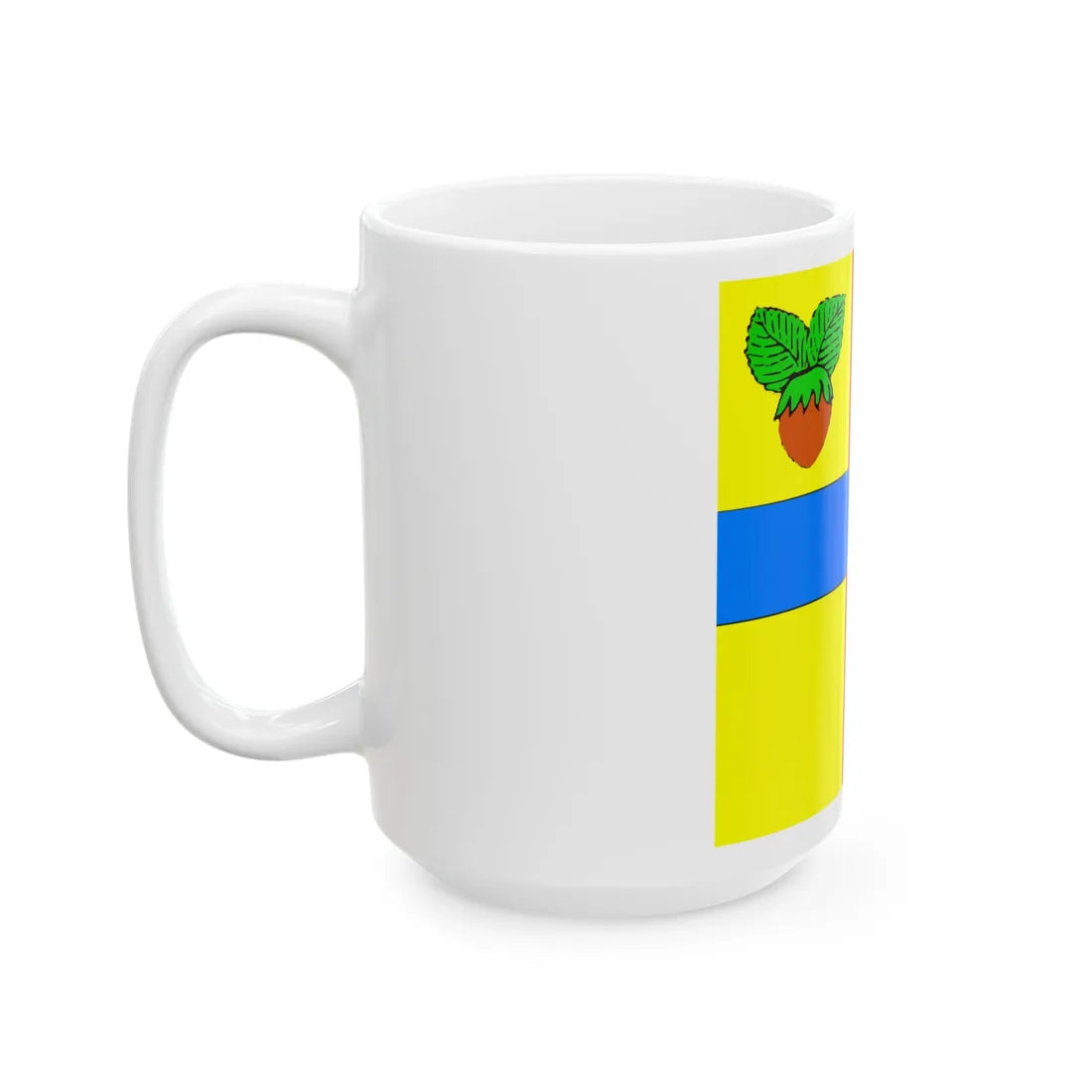 Flag of Orikhiv (Ukraine) White Coffee Mug - Go Mug Yourself
