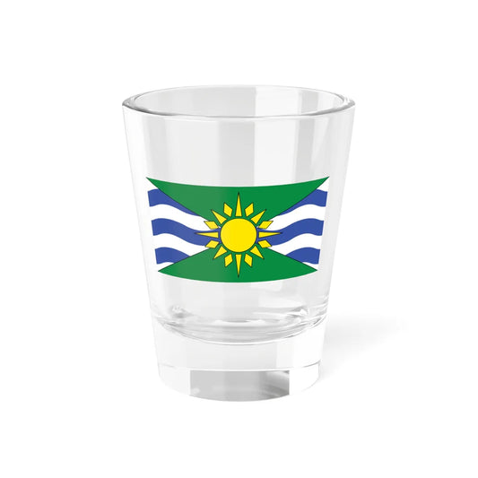 Flag of Orillia Canada (Canada) Shot Glass 1.5oz 1.5oz - Go Mug Yourself