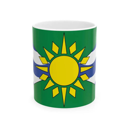 Flag of Orillia Canada (Canada) White Coffee Mug 11oz - Go Mug Yourself
