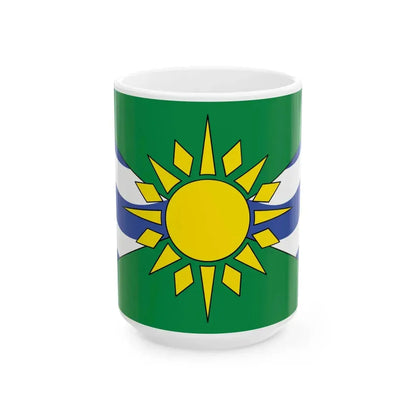 Flag of Orillia Canada (Canada) White Coffee Mug 15oz - Go Mug Yourself