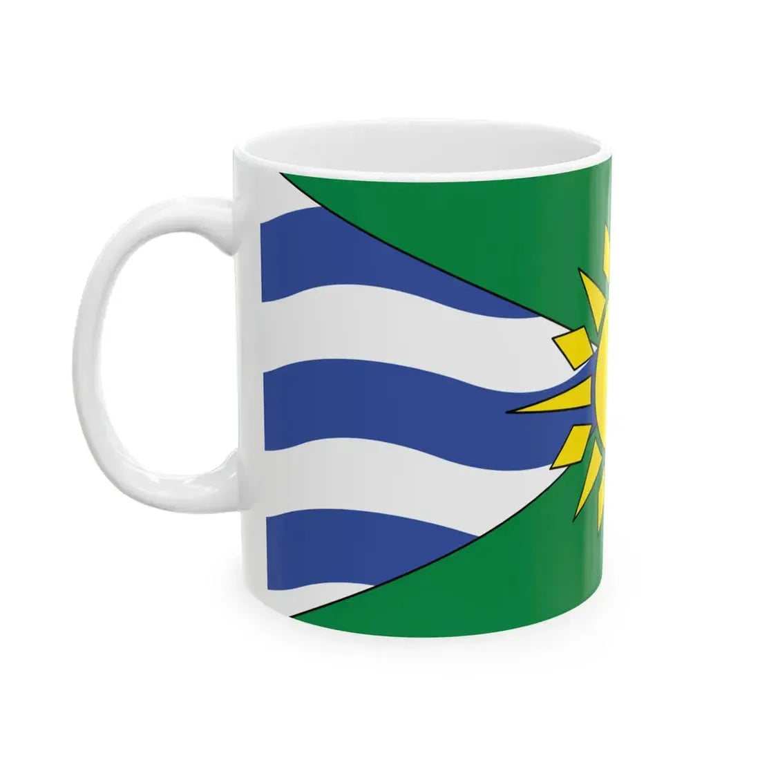 Flag of Orillia Canada (Canada) White Coffee Mug - Go Mug Yourself