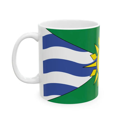 Flag of Orillia Canada (Canada) White Coffee Mug - Go Mug Yourself