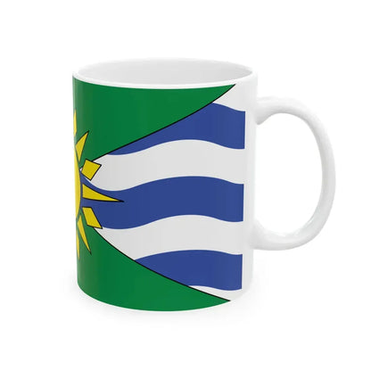 Flag of Orillia Canada (Canada) White Coffee Mug - Go Mug Yourself