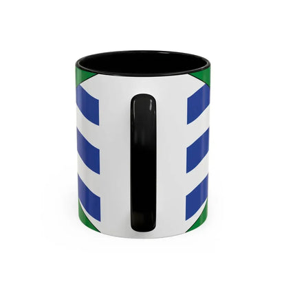Flag of Orillia Ontario Canada - Accent Coffee Mug - Go Mug Yourself