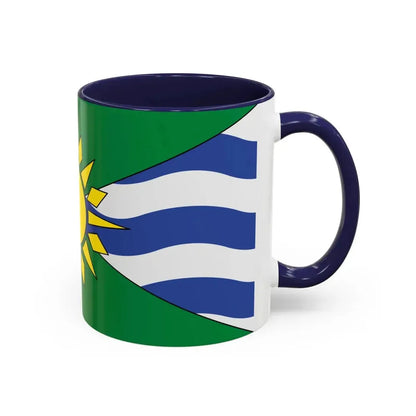 Flag of Orillia Ontario Canada - Accent Coffee Mug - Go Mug Yourself