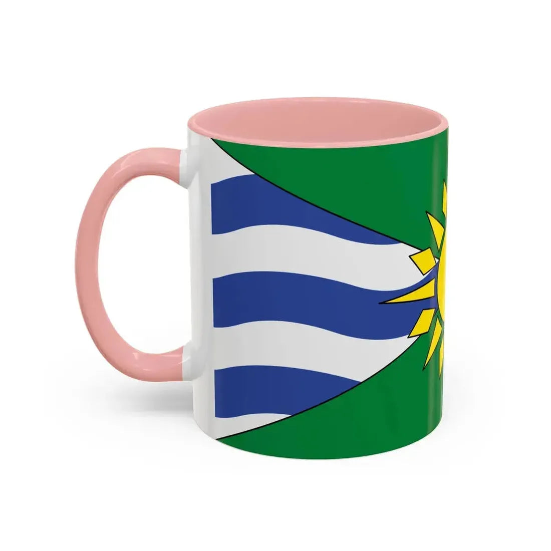 Flag of Orillia Ontario Canada - Accent Coffee Mug - Go Mug Yourself