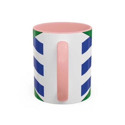 Flag of Orillia Ontario Canada - Accent Coffee Mug - Go Mug Yourself