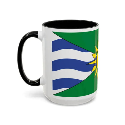 Flag of Orillia Ontario Canada - Accent Coffee Mug - Go Mug Yourself