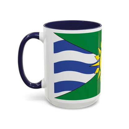 Flag of Orillia Ontario Canada - Accent Coffee Mug - Go Mug Yourself