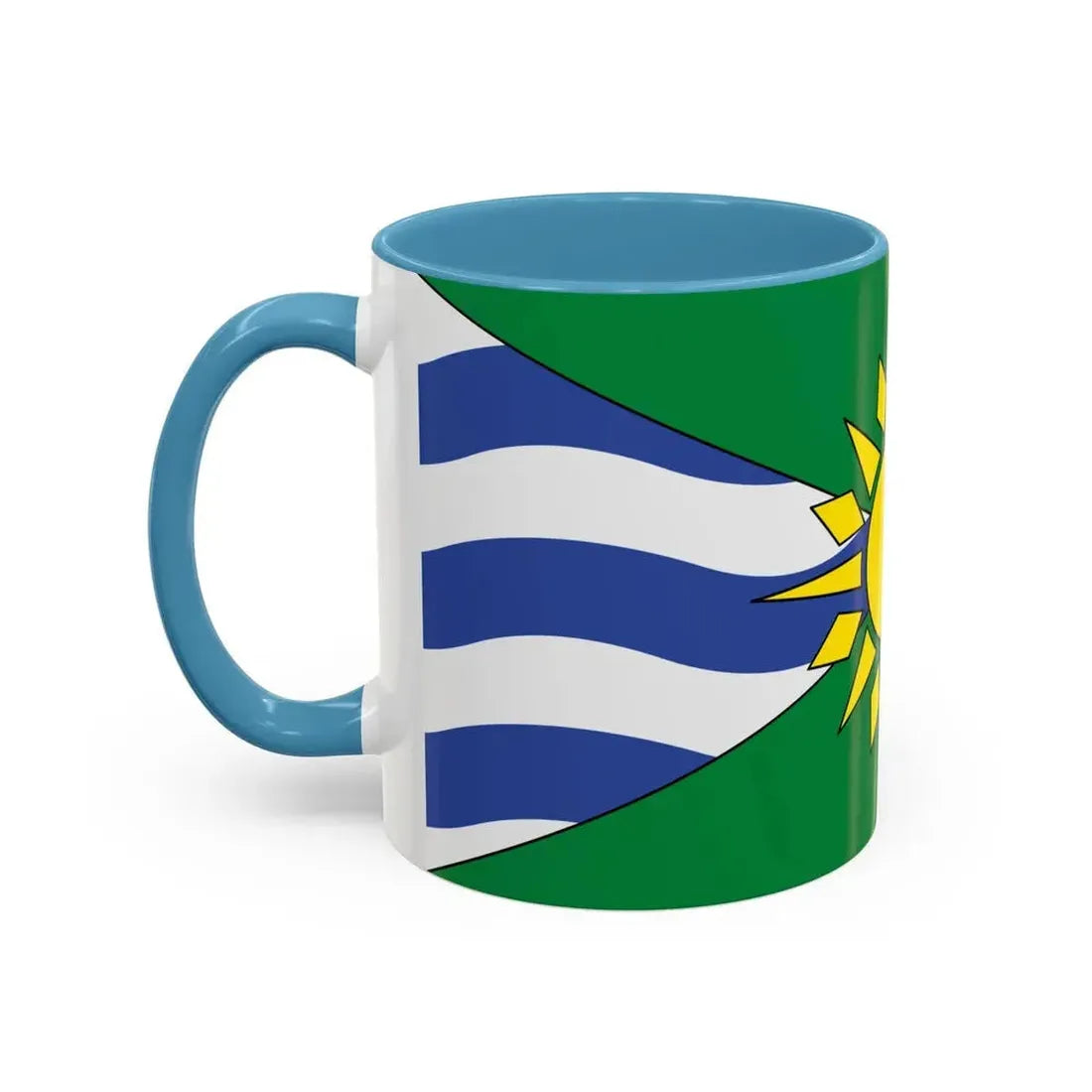 Flag of Orillia Ontario Canada - Accent Coffee Mug - Go Mug Yourself