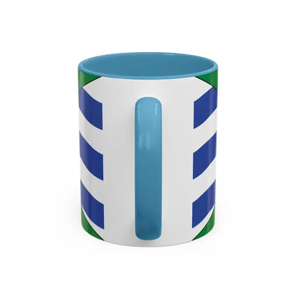 Flag of Orillia Ontario Canada - Accent Coffee Mug - Go Mug Yourself