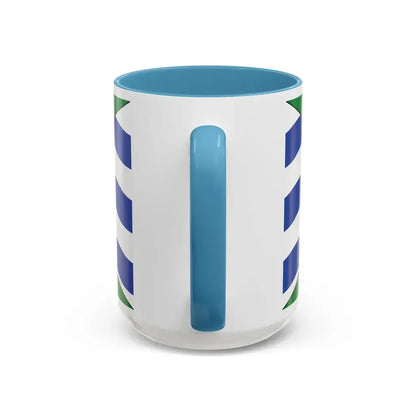 Flag of Orillia Ontario Canada - Accent Coffee Mug - Go Mug Yourself
