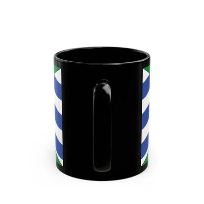 Flag of Orillia Ontario Canada - Black Coffee Mug-Go Mug Yourself